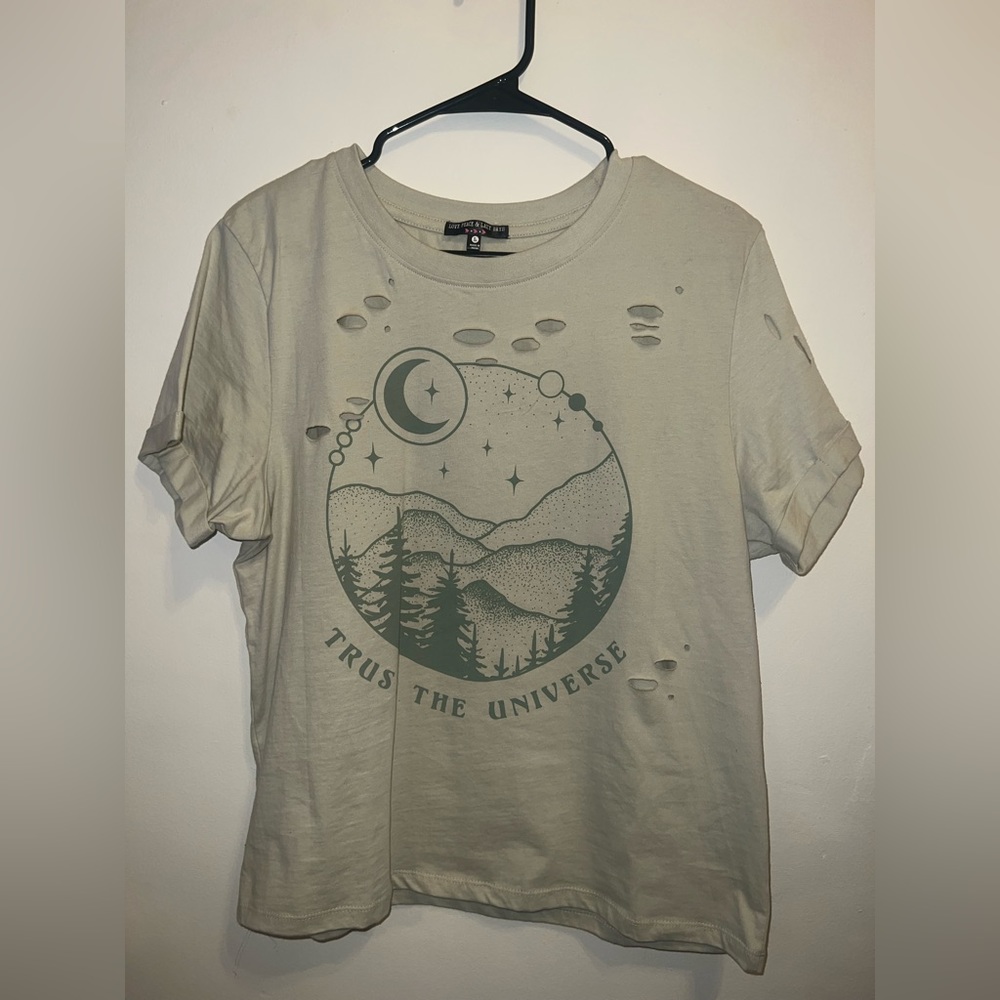 Love Peace and Lazy Days Green T-Shirt